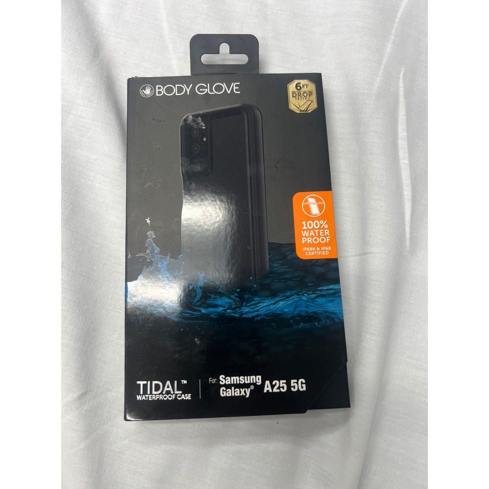 Body Glove TIDAL Waterproof Case Samsung Galaxy A25 5G Black IP68 Rugged Cover